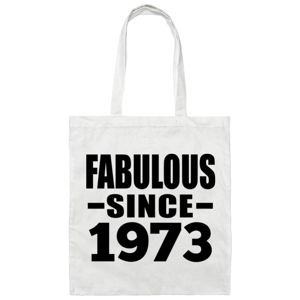 51st Birthday Fabulous Since 1973 - Tote Bag White