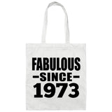 51st Birthday Fabulous Since 1973 - Tote Bag White
