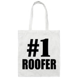 Number One #1 Roofer - Tote Bag White