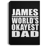 James World's Okayest Dad - Canvas Portrait