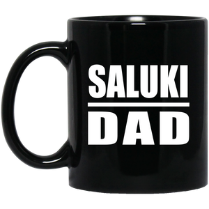 Saluki Dad - 11oz Coffee Mug Black