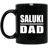 Saluki Dad - 11oz Coffee Mug Black