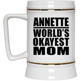 Annette World's Okayest Mom - Beer Stein