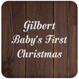 Gilbert Baby's First Christmas - Drink Coaster D