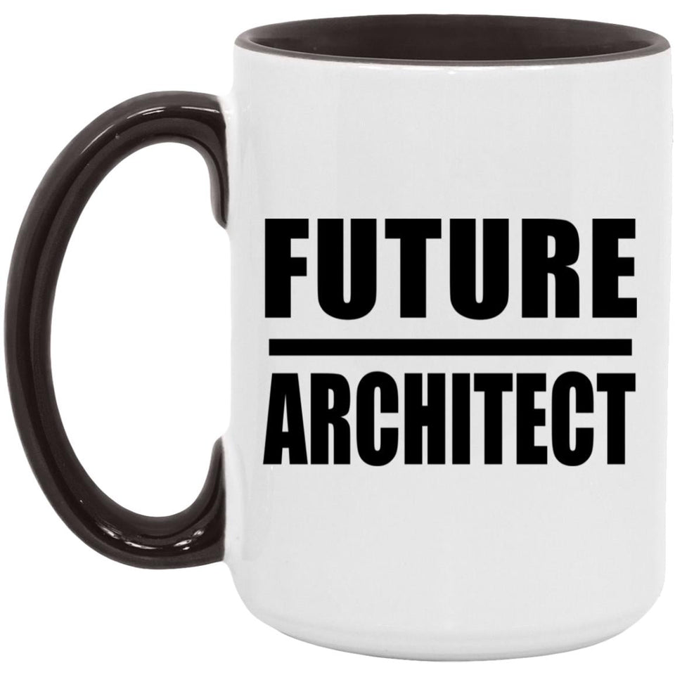 Future Architect - 15oz Accent Mug Black