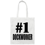 Number One #1 Dockworker - Tote Bag White