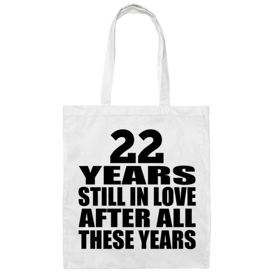 22nd Anniversary 22 Years Still In Love After Years - Tote Bag White