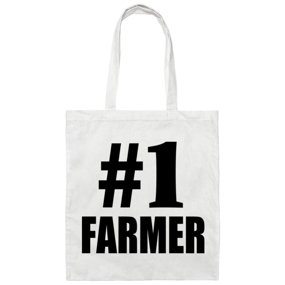 Number One #1 Farmer - Tote Bag White