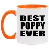Best Poppy Ever - 11oz Accent Mug Orange