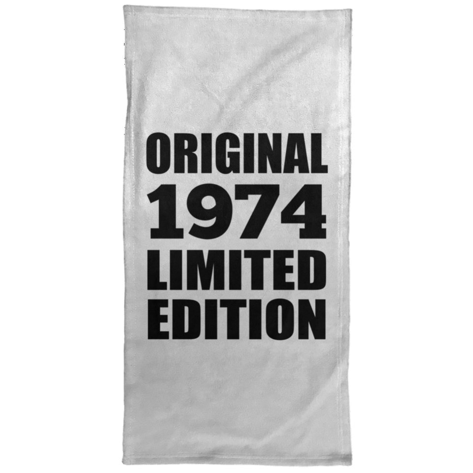 50th Birthday Original 1974 Limited Edition - Hand Towel