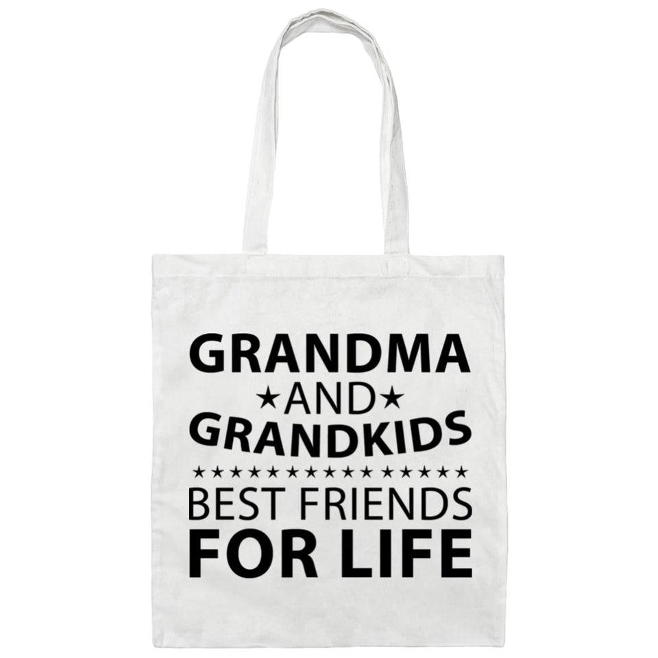 Grandma and Grandkids, Best Friends For Life - Tote Bag White