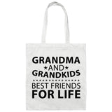 Grandma and Grandkids, Best Friends For Life - Tote Bag White
