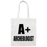 A+ Archeologist - Tote Bag White