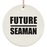Future Seaman - Circle Ornament