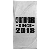 Court Reporter Since 2018 - Hand Towel