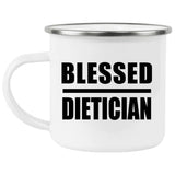 Blessed Dietician - 12oz Camping Mug