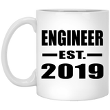 Engineer Established EST. 2019 - 11oz Coffee Mug