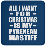 All I Want For Christmas Is My Pyrenean Mastiff - Coaster