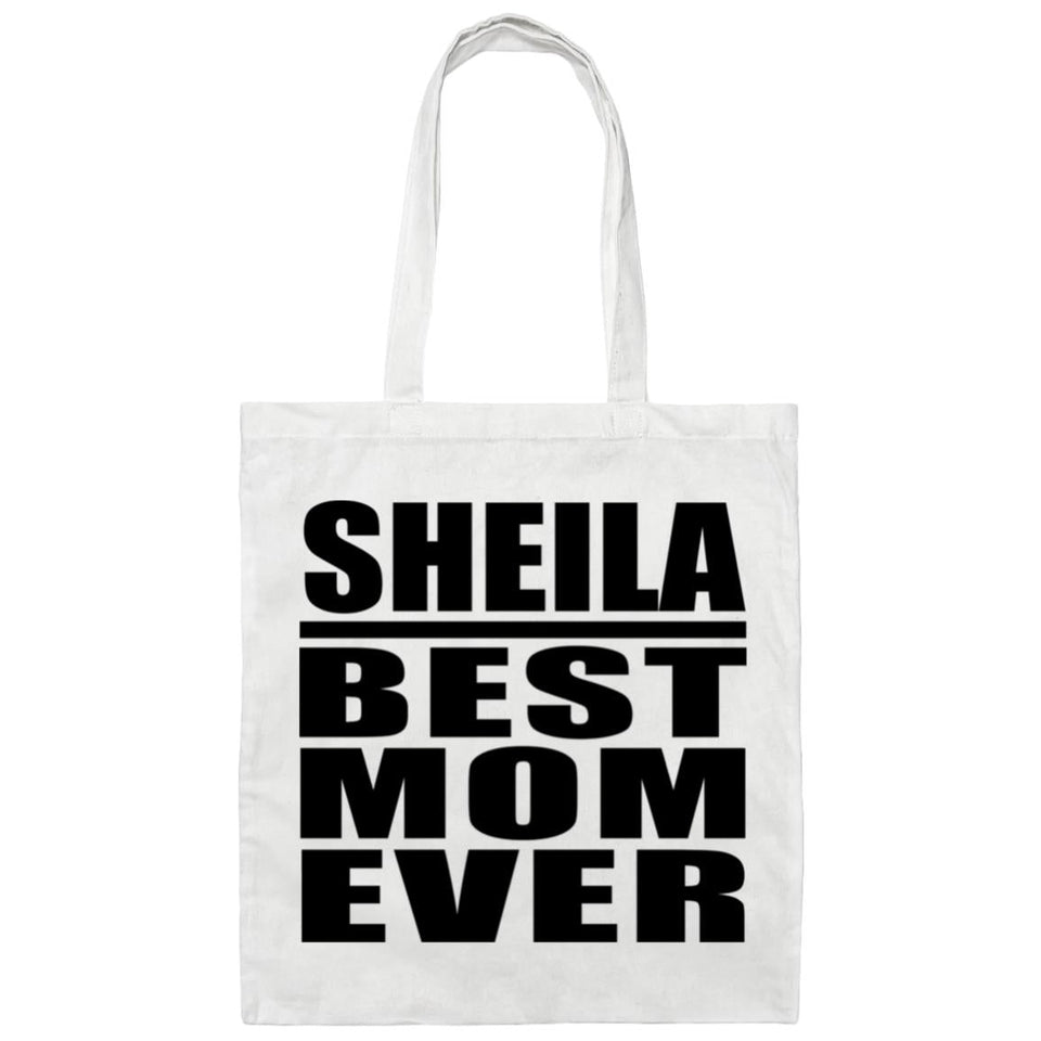 Sheila Best Mom Ever - Tote Bag White