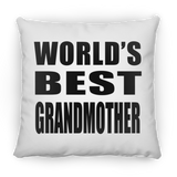 World's Best Grandmother - Throw Pillow