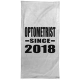Optometrist Since 2018 - Hand Towel