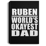 Ruben World's Okayest Dad - Canvas Portrait