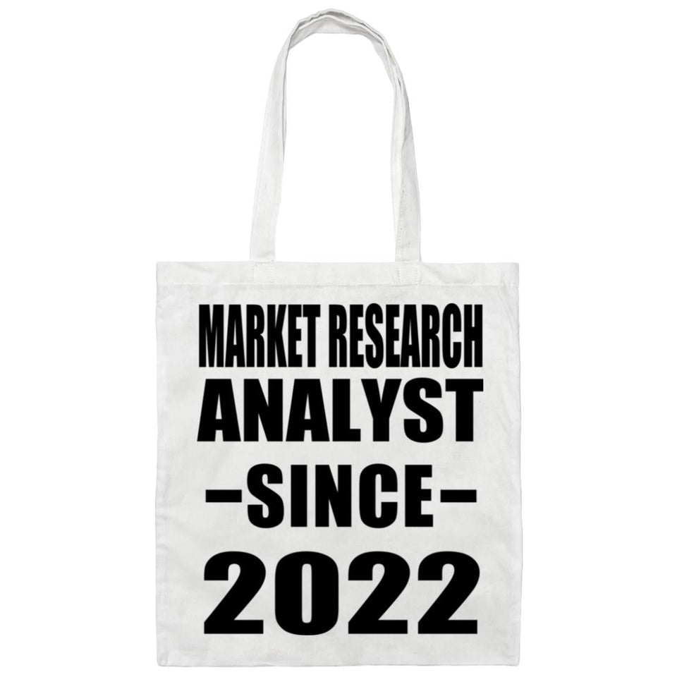 Market Research Analyst Since 2022 - Tote Bag White