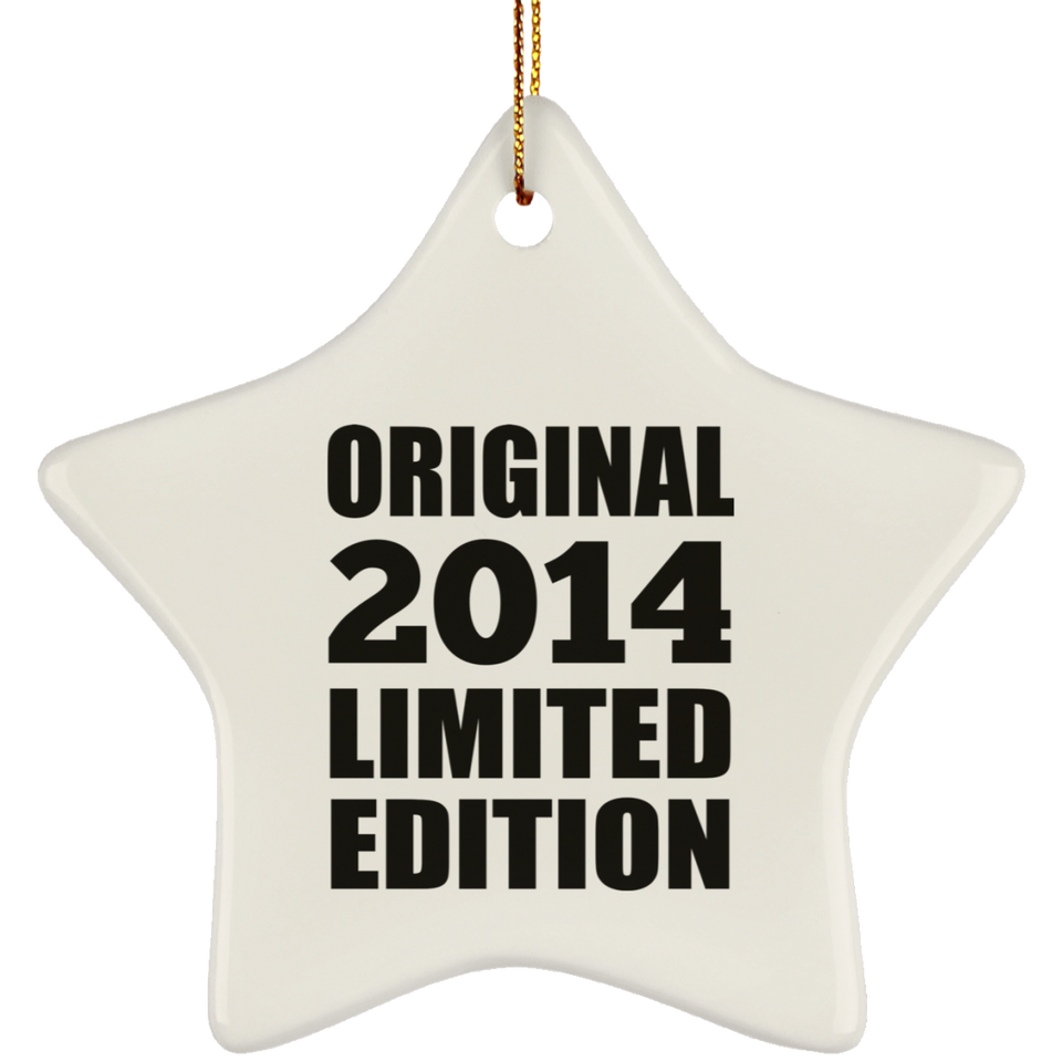 10th Birthday Original 2014 Limited Edition - Star Ornament