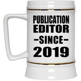 Publication Editor Since 2019 - Beer Stein
