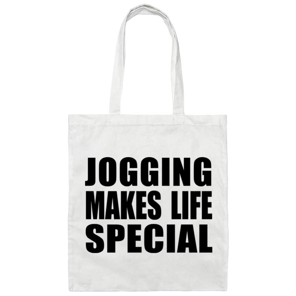 Jogging Makes Life Special - Tote Bag White