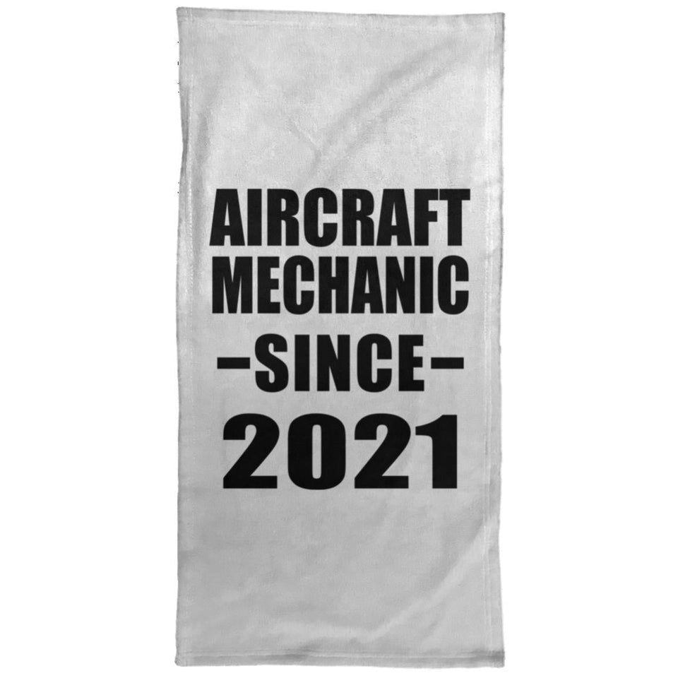 Aircraft Mechanic Since 2021 - Hand Towel