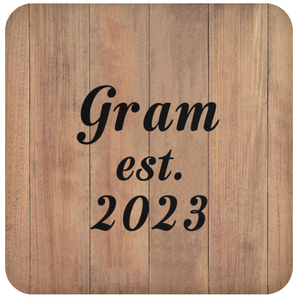 Gram Established EST. 2023 - Drink Coaster C