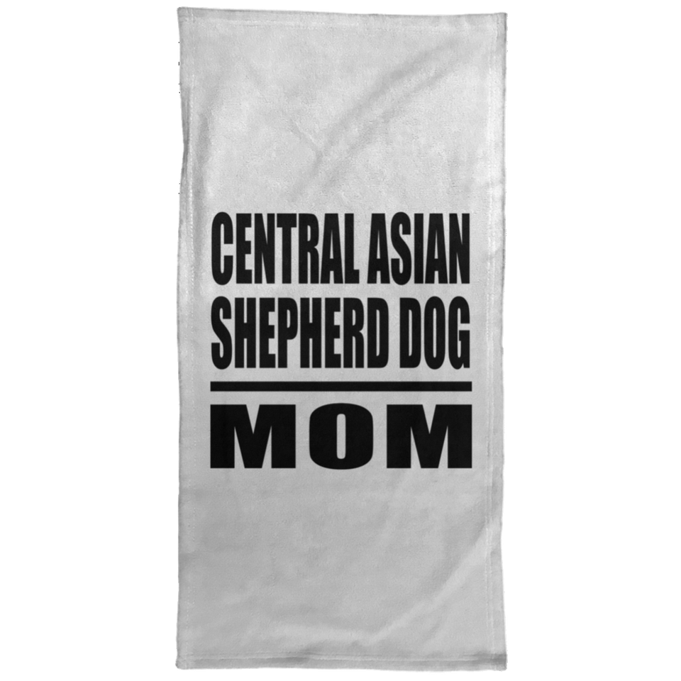 Central Asian Shepherd Dog Mom - Hand Towel