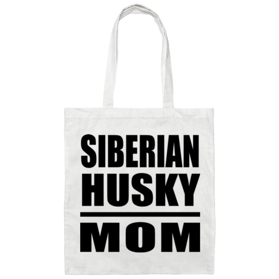 Siberian Husky Mom - Tote Bag White