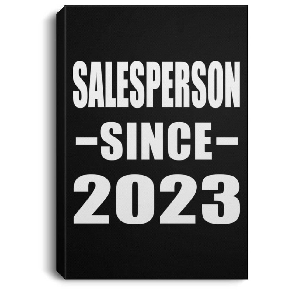 Salesperson Since 2023 - Canvas Portrait