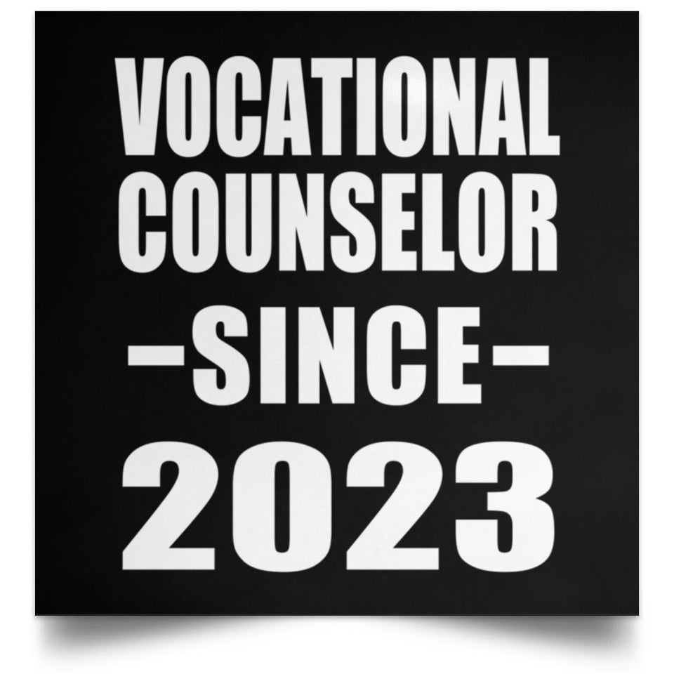 Vocational Counselor Since 2023 - Poster Square