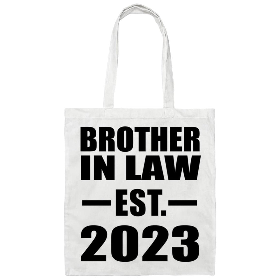 Brother In Law Established EST. 2023 - Tote Bag White