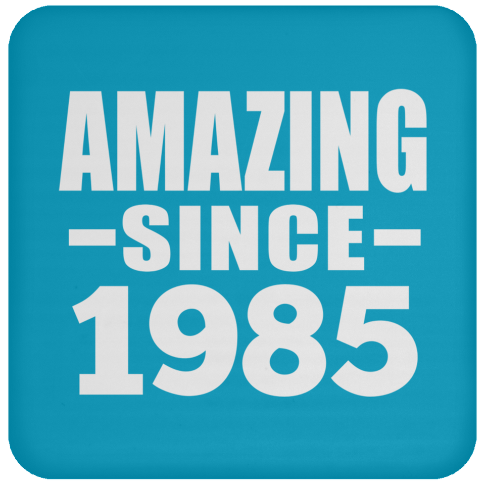 39th Birthday Amazing Since 1985 - Drink Coaster