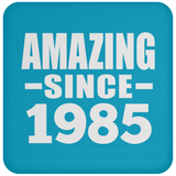 39th Birthday Amazing Since 1985 - Drink Coaster