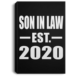 Son In Law Established EST. 2020 - Canvas Portrait