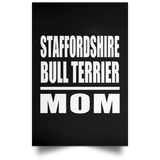 Staffordshire Bull Terrier Mom - Poster Portrait