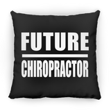 Future Chiropractor - Throw Pillow Black