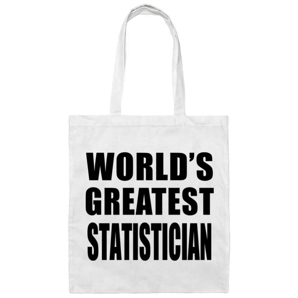 World's Greatest Statistician - Tote Bag White