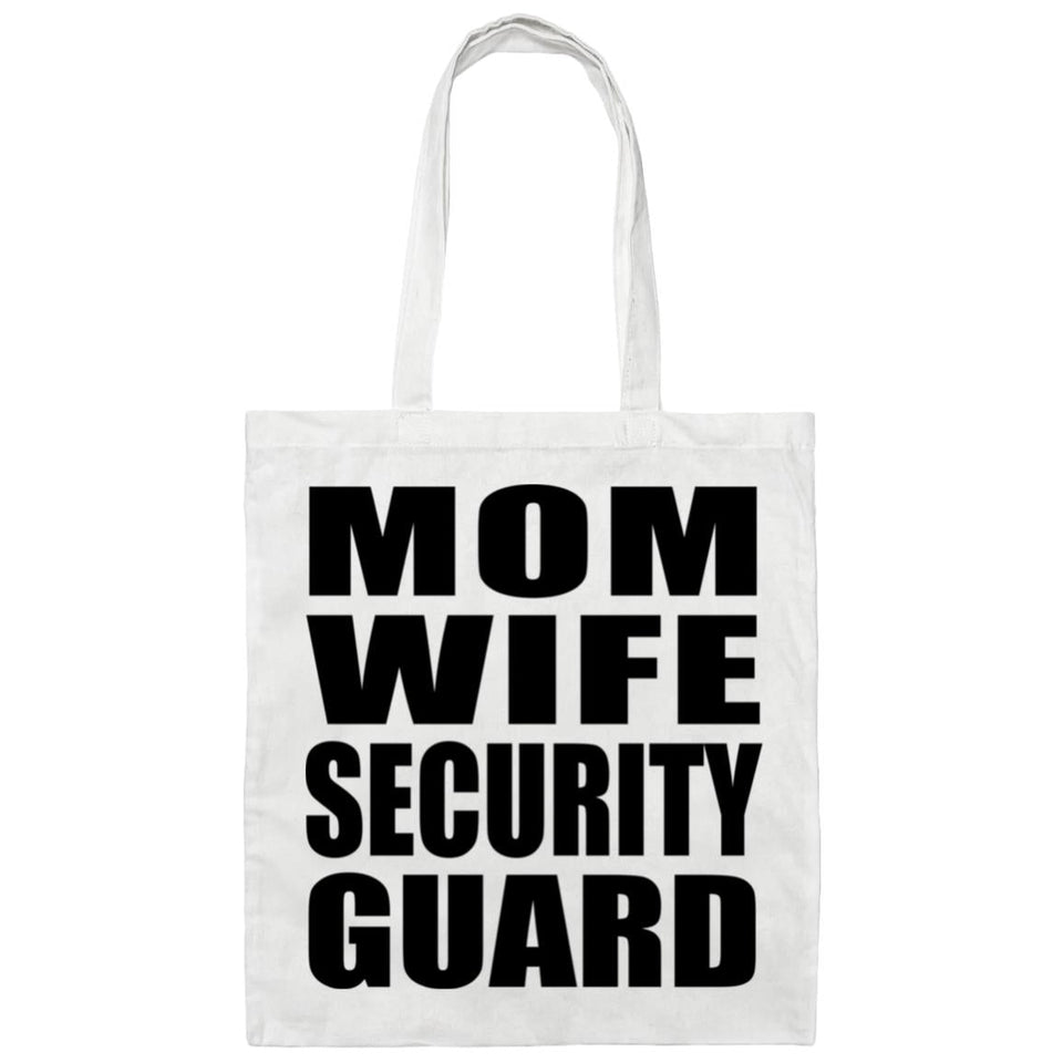 Mom Wife Security Guard - Tote Bag White