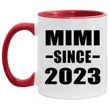 Mimi Since 2023 - 11oz Accent Mug Red