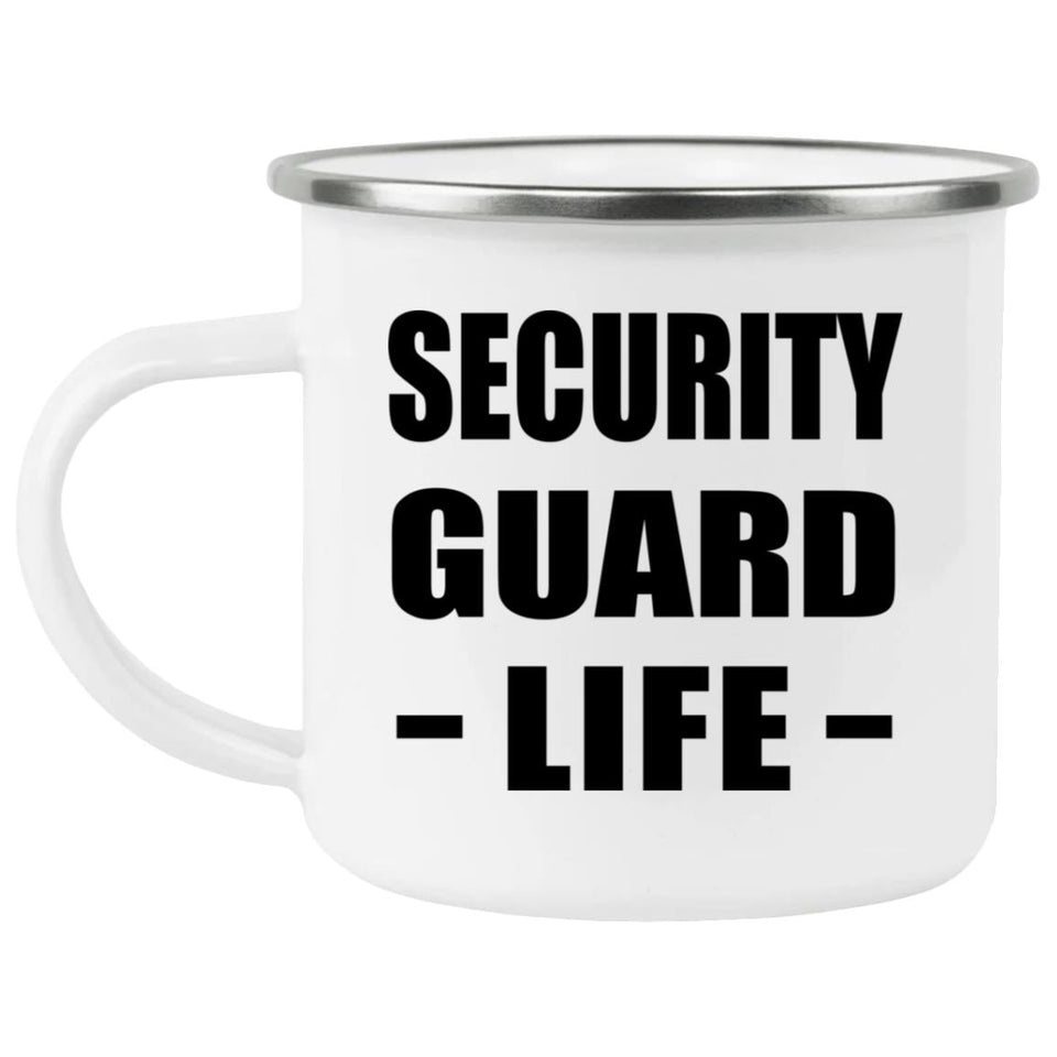 Security Guard Life - 12oz Camping Mug