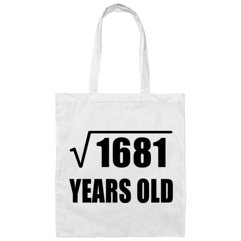 41st Birthday Square Root of 1681 Years Old - Tote Bag White