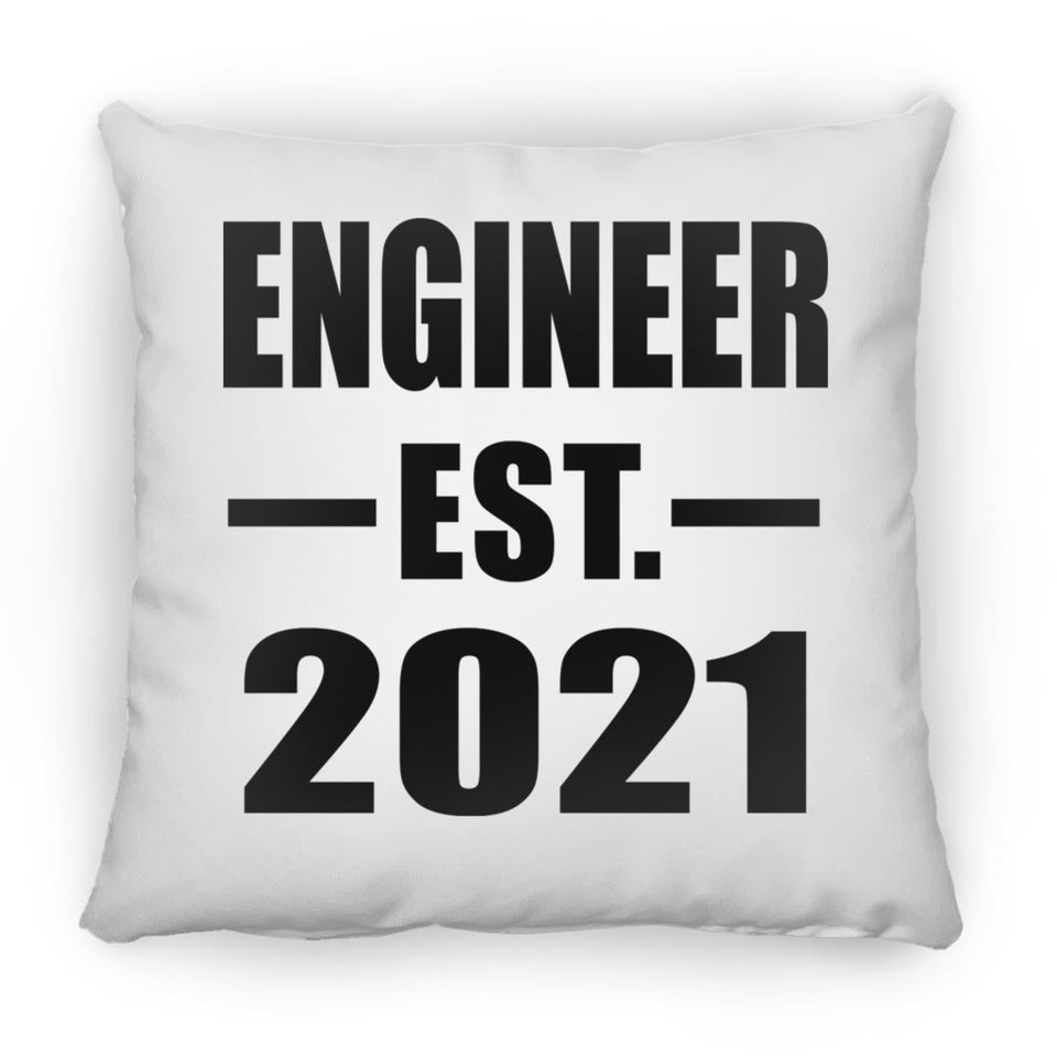 Engineer Established EST. 2021 - Throw Pillow