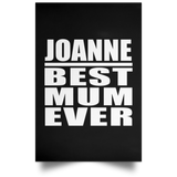 Joanne Best Mum Ever - Poster Portrait