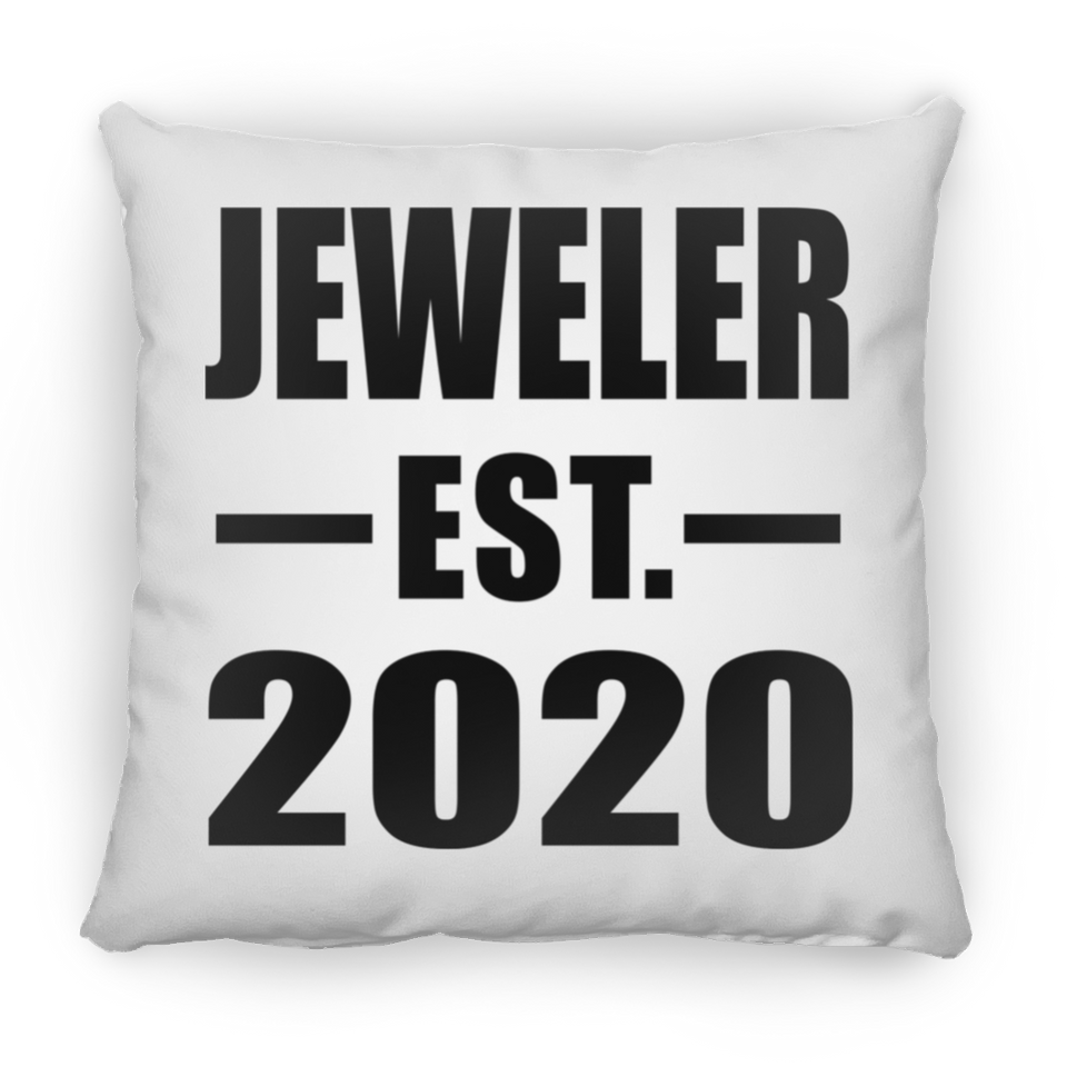 Jeweler Established EST. 2020 - Throw Pillow